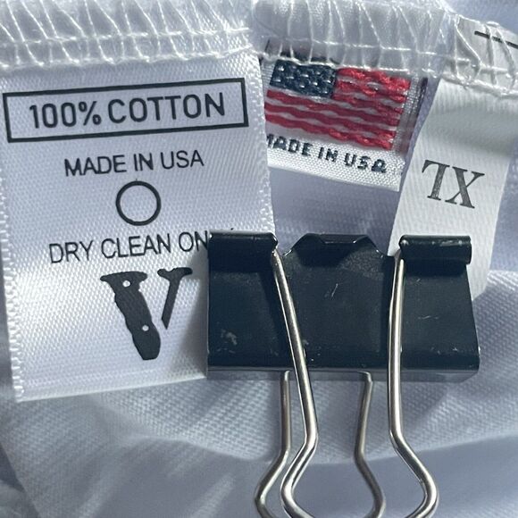 VLONE Snake T-Shirt Tee HUGE Script USA Made White Size XL Men EUC - Picture 5 of 8